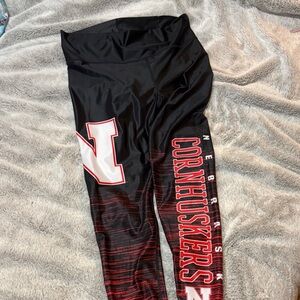 Nebraska Cornhuskers Women’s Black Leggings